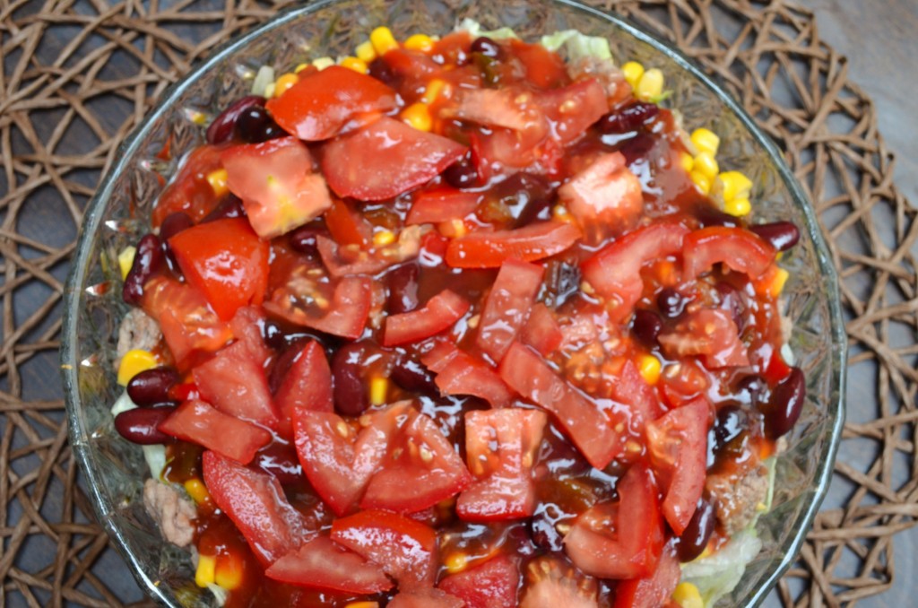 Mexican Style Tex-Mex Taco Salad by Ginger, Lemon & Spice