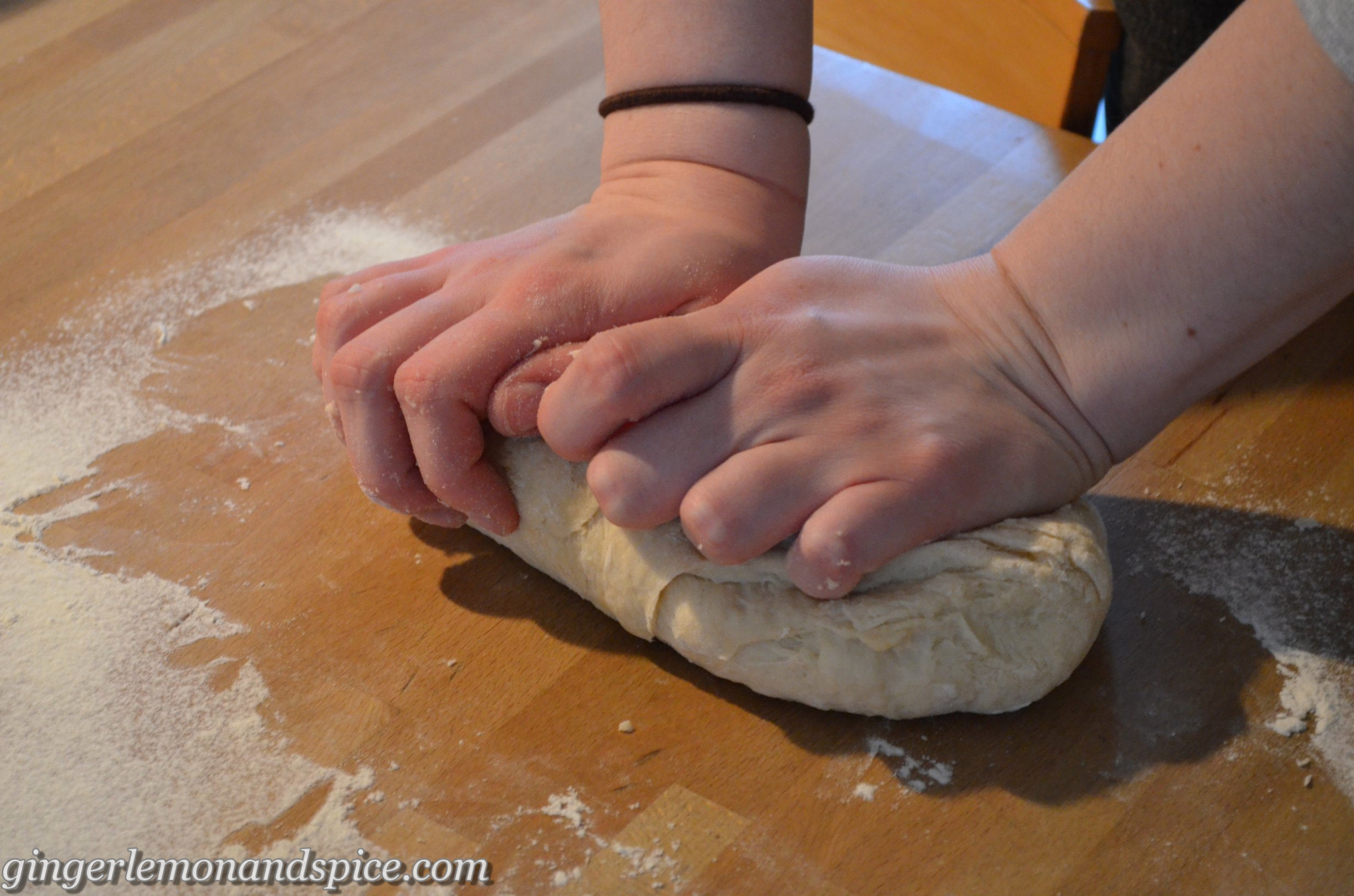 kneading by hand