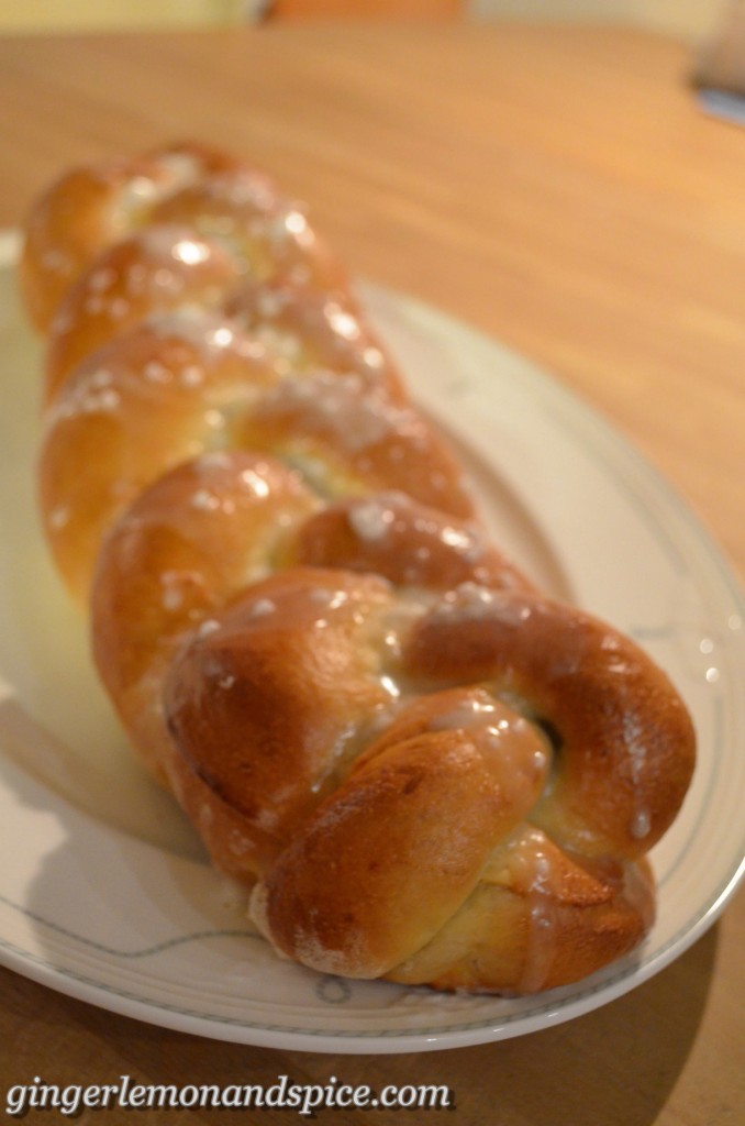 Braided Yeast Bread with Walnut Filling – Hefezopf mit Walnussfüllung by gingerlemonandspice