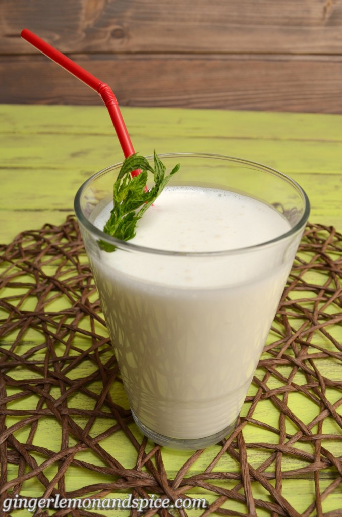 Around The World, Week by Week: Turkey - Ayran, a Turkish yoghurt drink by gingerlemonandspice
