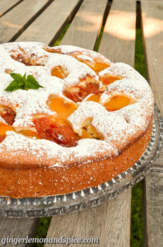 Easy Low Fat Apricot Cake