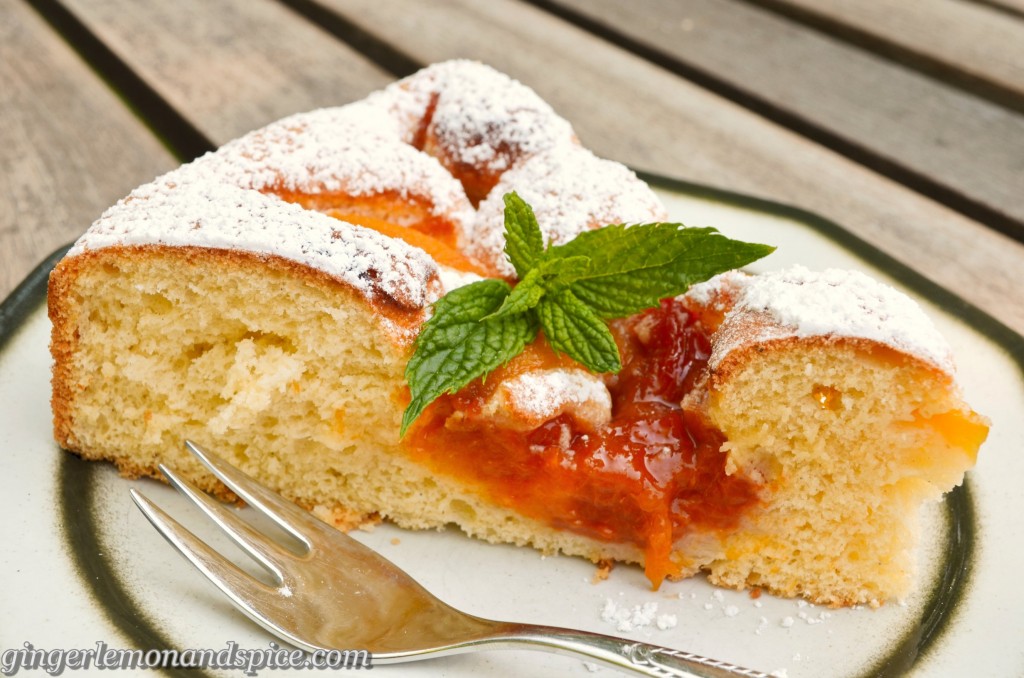 Easy Low Fat Apricot Cake