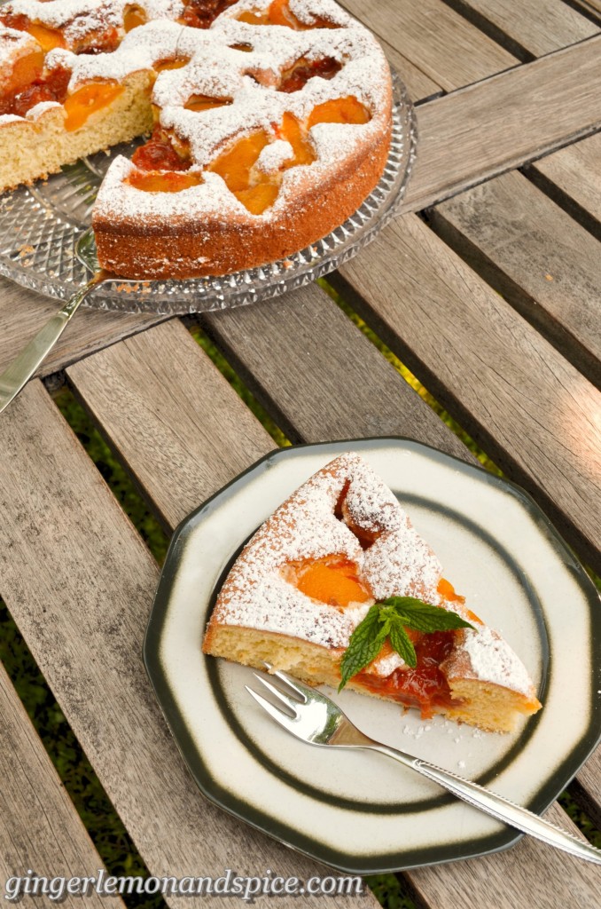 Easy Low Fat Apricot Cake