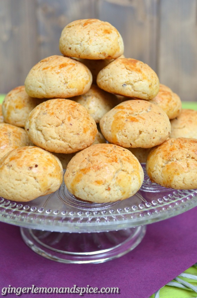 Around The World, Week by Week: Turkey - Kurabiye, Turkish almond and citrus Cookies by gingerlemonandspice