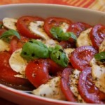 Caprese – Tomatoes, Mozzarella and Basil Salad