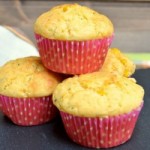 Zucchini Corn Muffins With Cheese